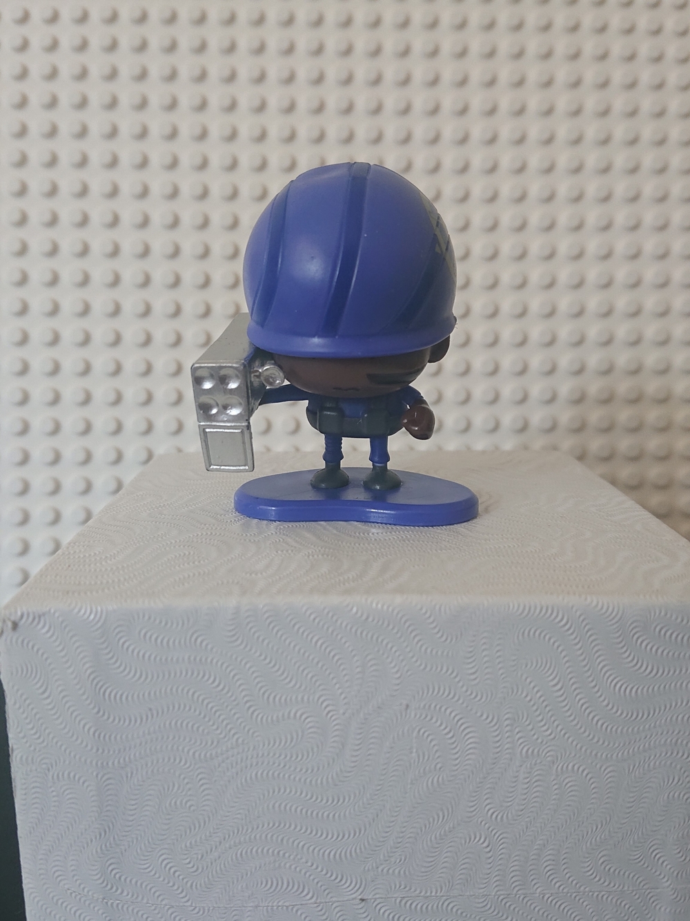 MGA Awesome Little Green Men - Blue Soldier Figure (1-095) w/ Missile Launcher 3